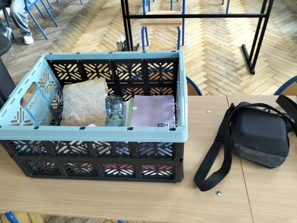 Koszyk z książkami