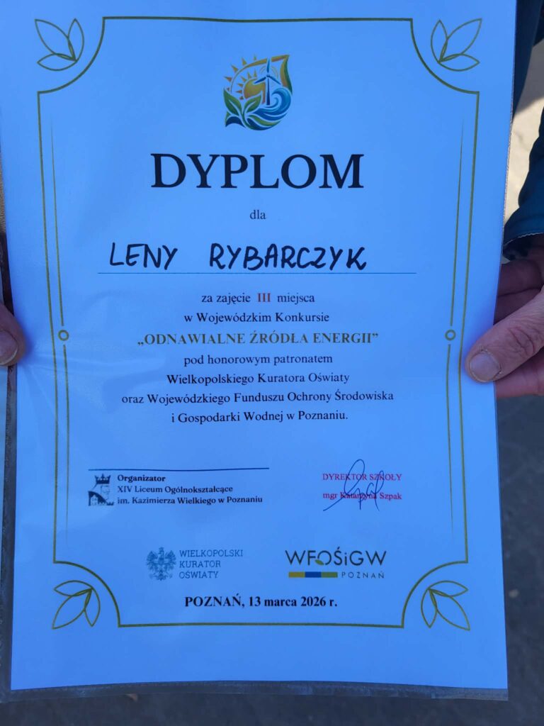 dyplom Leny