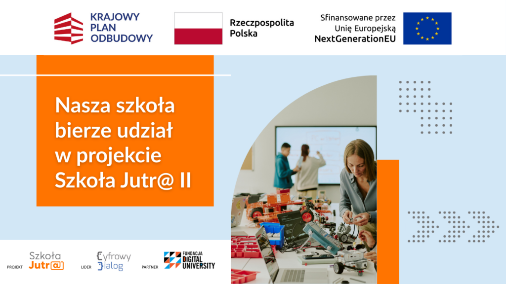 Baner Szkoła Jutr@ II 