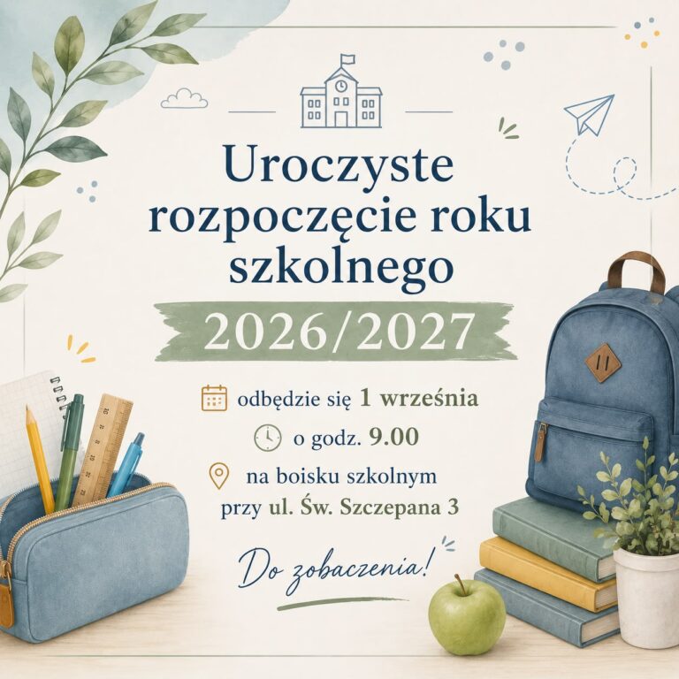 Uroczyste rozpoczęcie roku szkolnego